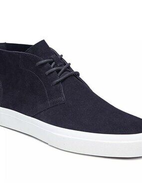 Vince Men's Faldo High Top Sneakers Coastal Blue Suede Size 8 (MSRP $250)